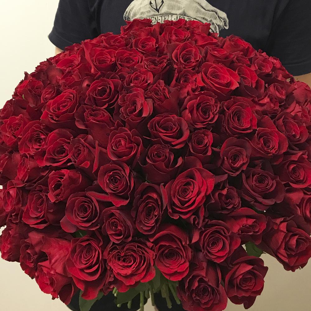 Букет из 101 розы 