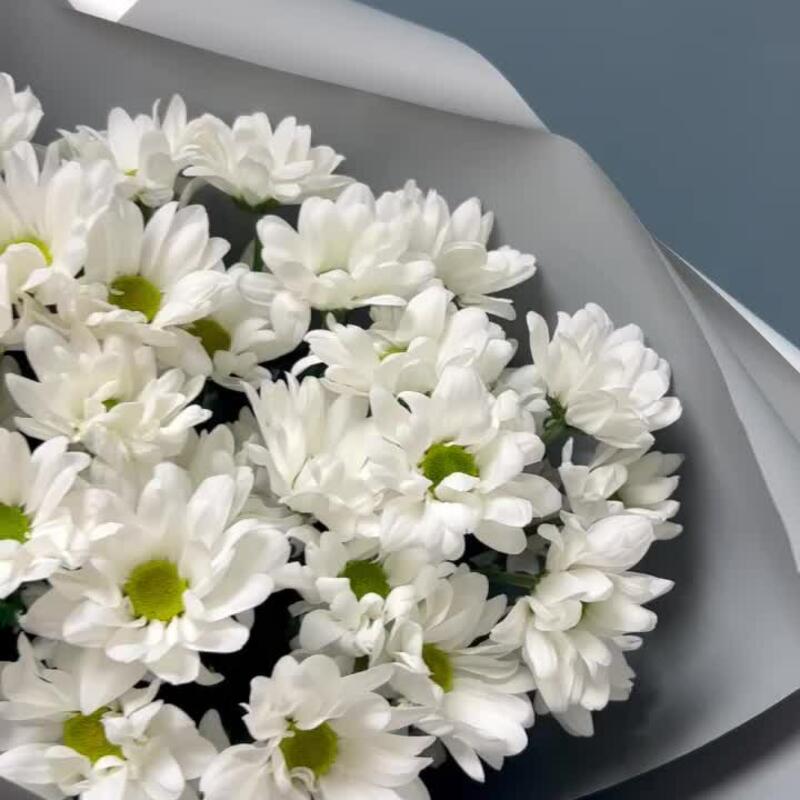 Букет из кустовой хризантемы, 5 шт