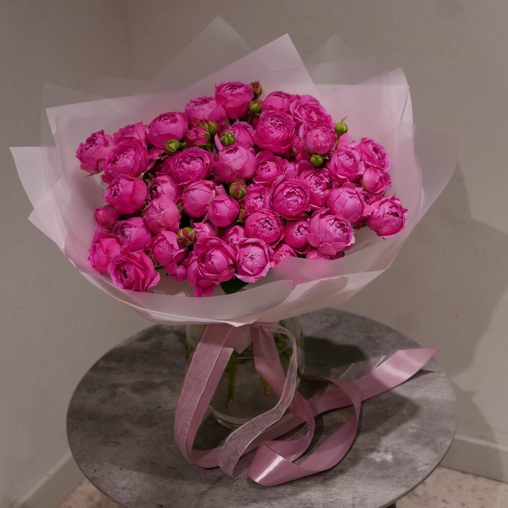 Букет из 19 Роз Мисти Баблс