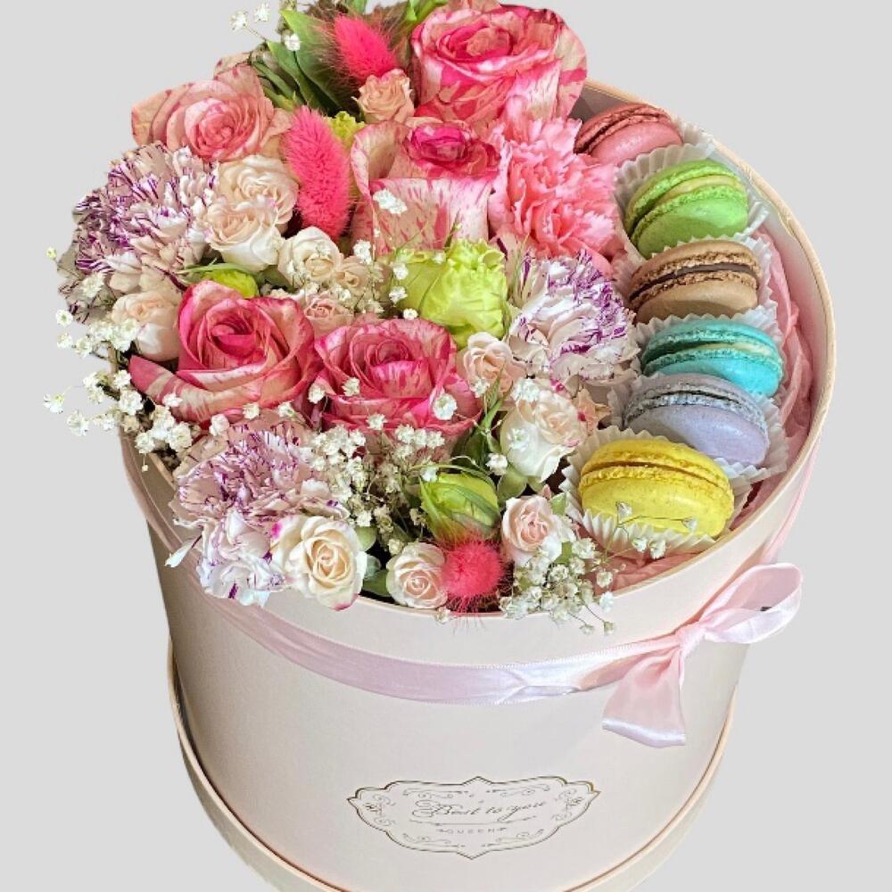 Цветы в коробке