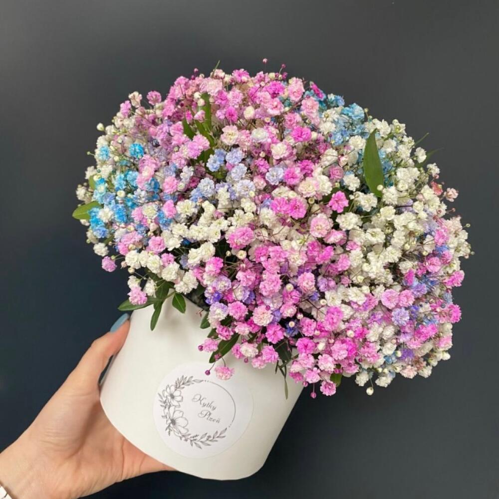 Цветы в коробке