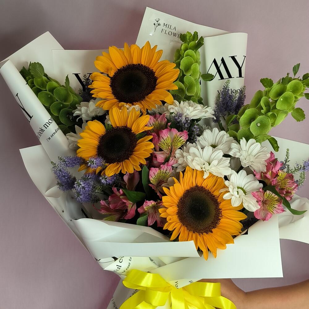 Букет Солнышко
