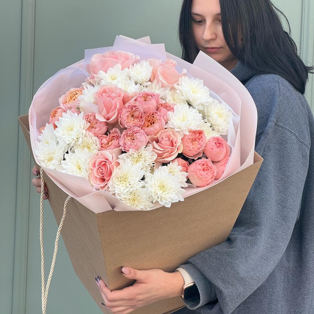 Цветы в коробке